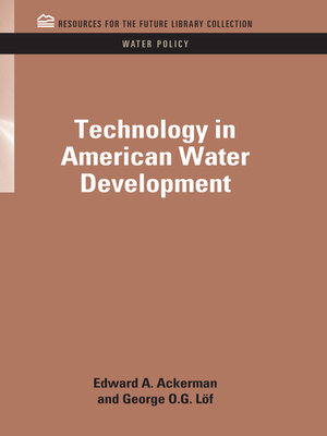 cover image of Technology in American Water Development